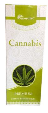 Aromatika Cannabis Kendir Yaprağı Kokulu Çubuk Tütsü (120 Adet)