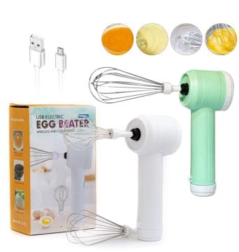 Taşınabilir Pratik Şarjlı Kablosuz Çırpıcı El Blender Mutfak Mikseri