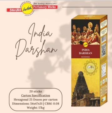 Sree Vani İndia Darshan Çubuk Tütsü Incense Sticks (120 Adet)