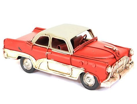 Dekoratif Metal Model Nostaljik Araba