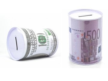 Metal Kumbara (Dolar & Euro)