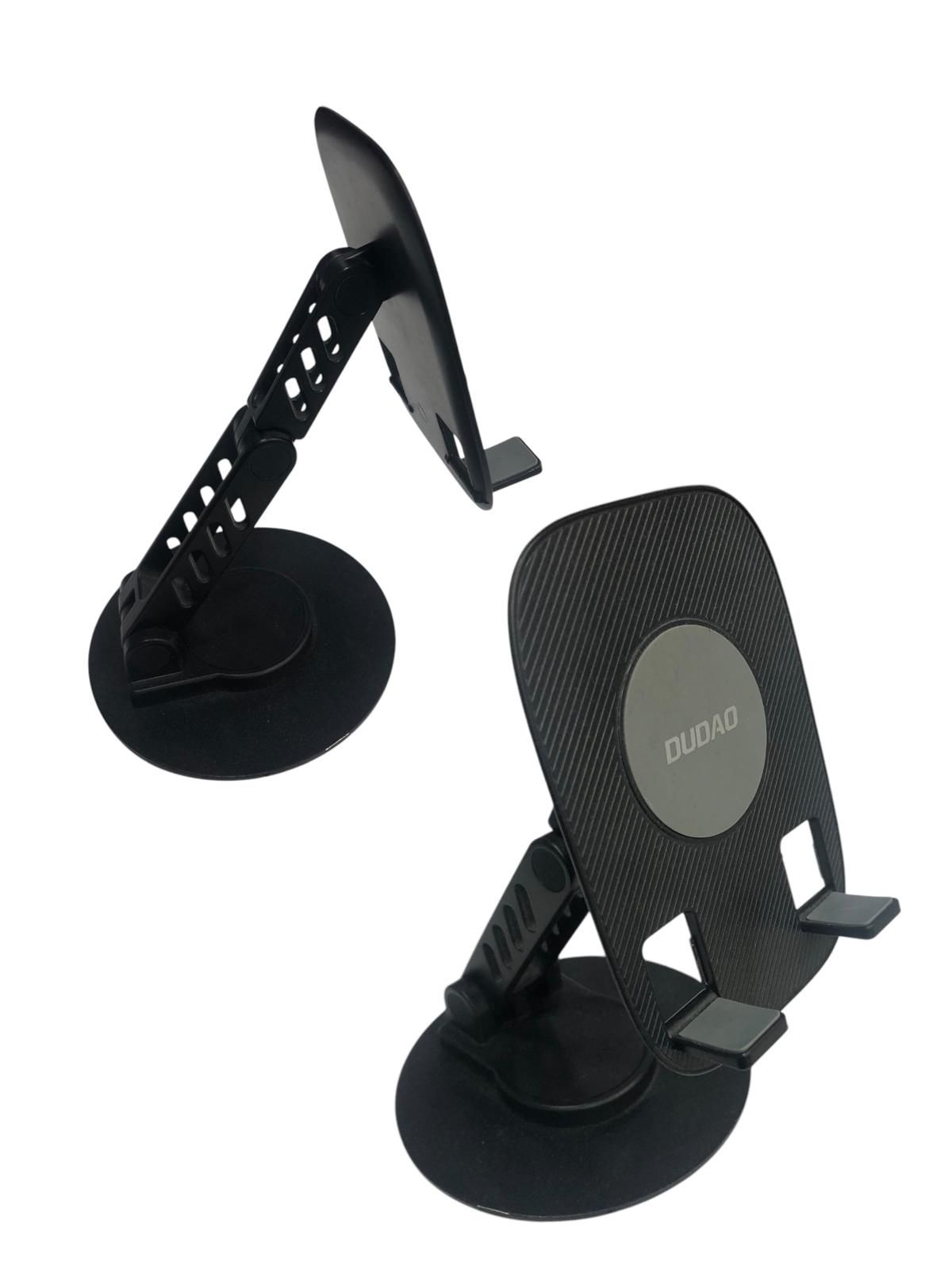 360 Derece Dönen Metal Tabanlı Telefon Tutucu Stand