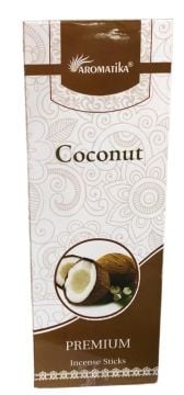 Aromatika Coconut Hindistan Kokulu Çubuk Tütsü (120 Adet)