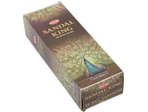 Hem Sandal King (El Rey Sandalo) Çubuk Tütsü Incense Sticks (120 Adet)