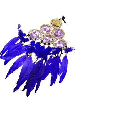 Hasır Örme Piramit Model Dreamcatcher Rüya Kapanı