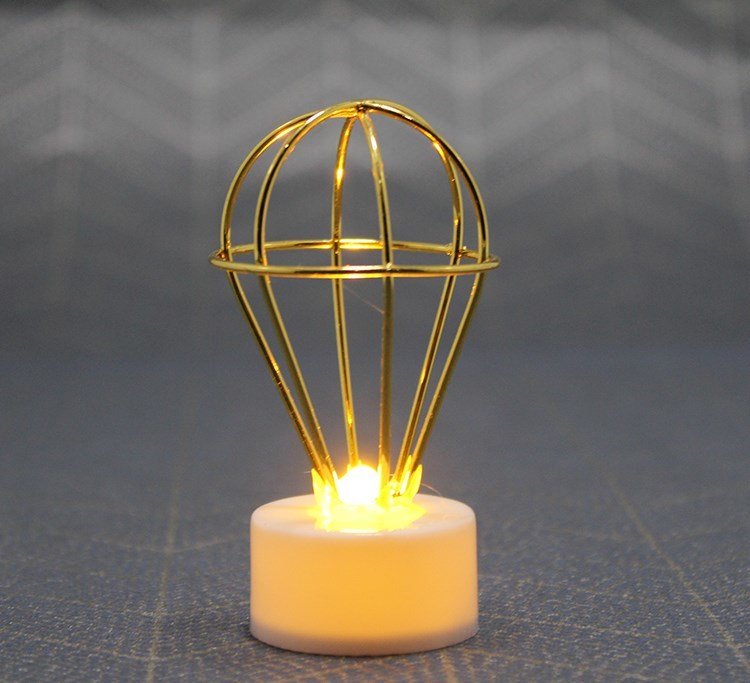 Dekoratif Oval Tasarımlı Led Pilli Lamba (12 Adet)