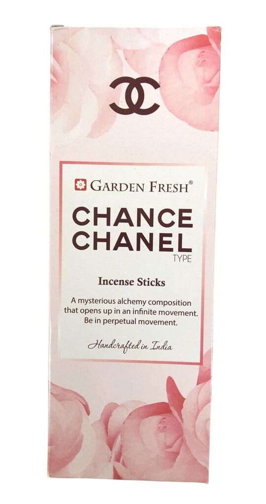 Garden Fresh Chance Chanel Kokulu Çubuk Tütsü İncense Sticks (120 Adet)