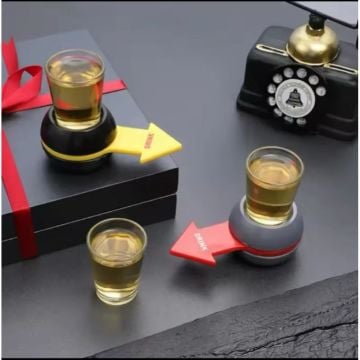 İçecek Atış Spinner Ok Şeklinde Rulet Oyunu