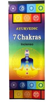 Ayurvedic 7 Chakras Kokulu Çubuk Tütsü İncense Sticks (120 Adet)
