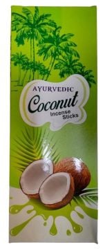 Ayurvedic Coconut Kokulu Çubuk Tütsü İncense Sticks (120 Adet)