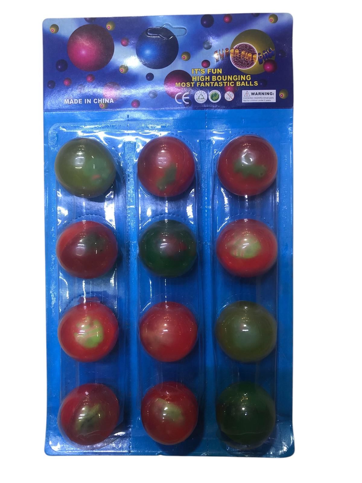 Hayvan Figürlü Zıp Zıp Top (12 Adet)