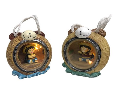 Dekoratif One Piece Biblo Tasarımlı Işıklı Biblo
