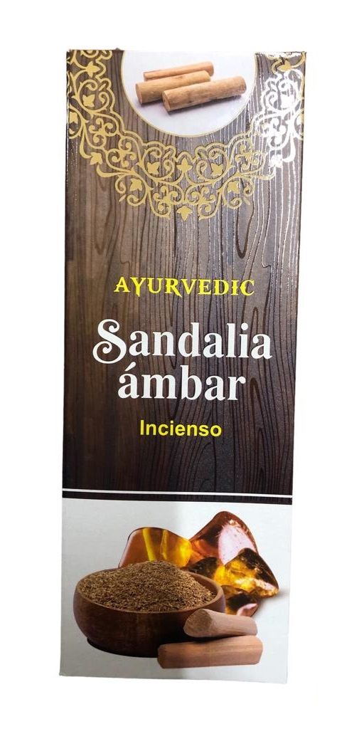 Ayurvedic Sandal Amber Kokulu Çubuk Tütsü İncense Sticks (120 Adet)