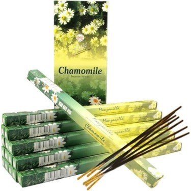 Flute Chamomile Papatya Çubuk Tütsü Incense Sticks (120 Adet)