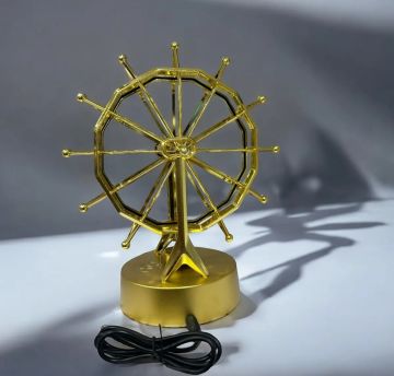 Dönme Dolap Usb'li Sürekli Hareket Eden Gold Denge Topu