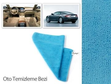 Mikrofiber Araç Temizlik Bezi (40 cm x 60 cm)