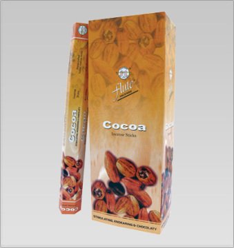 Flute Cocoa Kakao Çubuk Tütsü Incense Sticks (120 Adet)