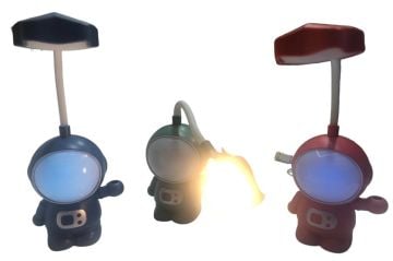 Usb Şarjlı Astronot Tasarımlı Masa Lambası
