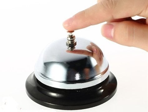 Metal Otel Resepsiyon Zili