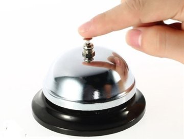 Metal Otel Resepsiyon Zili