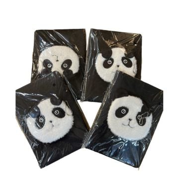 Panda Tasarım Peluş Cüzdanlı Defter