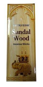 Ayurvedic Sandal Wood Kokulu Çubuk Tütsü İncense Sticks (120 Adet)