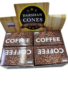 Darshan Coffee (Kahve) Konik Tütsü İncense Cones (120 Adet)