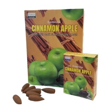 Darshan Cinnamon Apple Geri Akış Back Flow Konik Tütsü (120 Adet)