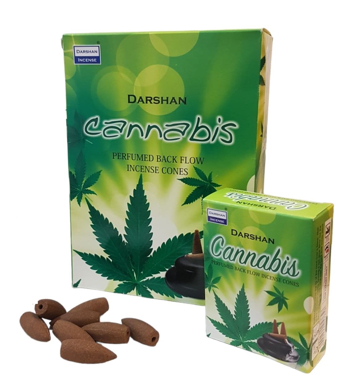 Darshan Canabis Geri Akış Back Flow Konik Tütsü (120 Adet)