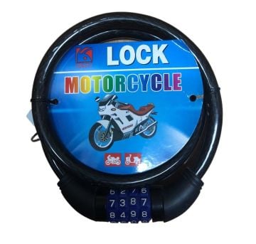 Şifreli Çelik Motosiklet Bisiklet Kilidi