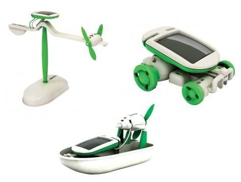 Güneş Enerjili Robot Oluşturma Seti Solar Kit (6 in 1)