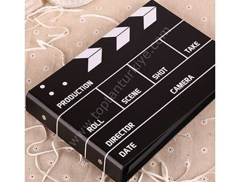 Klaket Tasarımlı Kendin Yap Fotoğraf Albüm Defteri