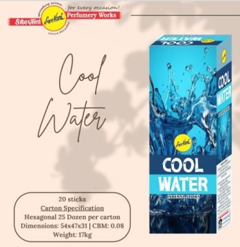 Sree Vani Soğuk Su Tütsü Cool Water Çubuk Tütsü (120 Adet)