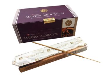 Garden Fresh Mantra Meditation Masala Organik Çubuk Tütsü (12 Pk x 15 gr)