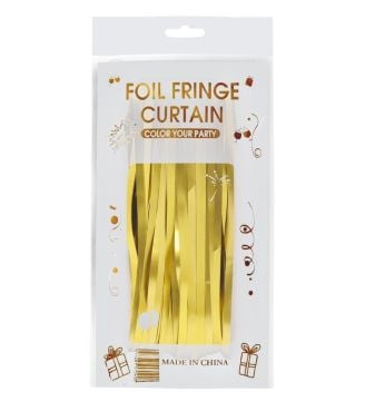 İthal Metalize Gold Arka Plan Perdesi