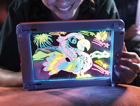 Magic Pad Sihirli Işıklı Led Resim Yazı Panosu