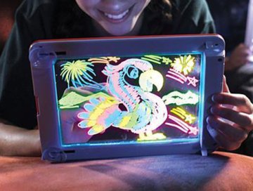 Magic Pad Sihirli Işıklı Led Resim Yazı Panosu