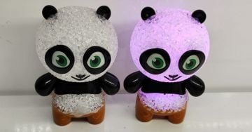 Sevimli Panda Renk Değiştiren Işıklı  Led Lamba