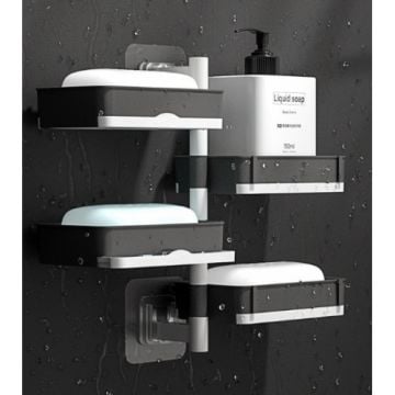 4 Katlı Çok Kullanışlı Banyo Organizer Stand Rafı