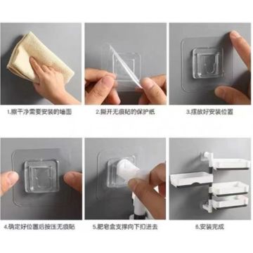 4 Katlı Çok Kullanışlı Banyo Organizer Stand Rafı