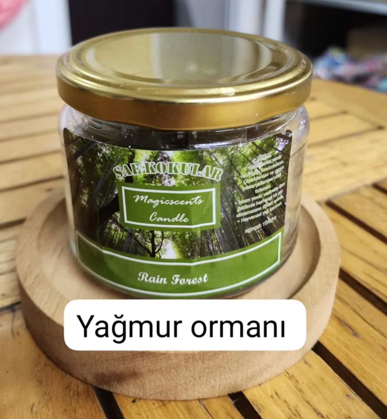 Yağmur Ormanı (Rain Forest) Wax Buhurdanlık Minik Parçacıkları Kokusu