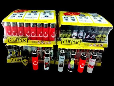 Clipper Classic Cep Taşlı Çakmak (48 Adet)
