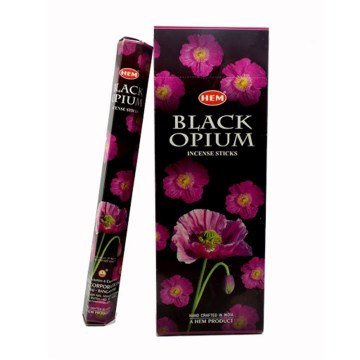 Hem Black Opium Kara Afyon Çubuk Tütsü İncense Sticks (120 Adet)