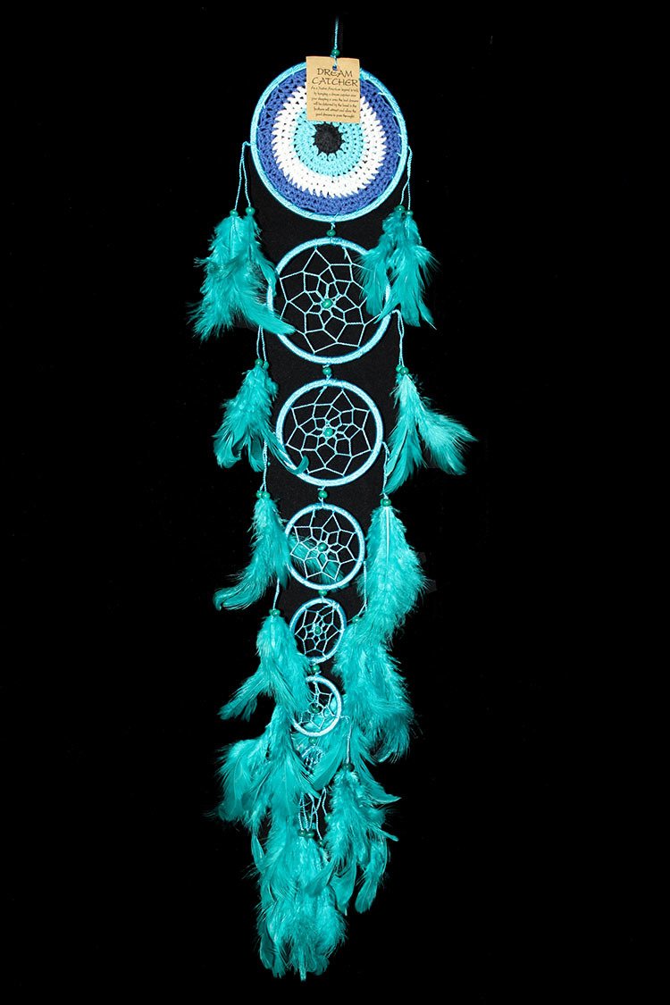 DreamCatcher Dekoratif Tüylü Rüya Düş Kapanı