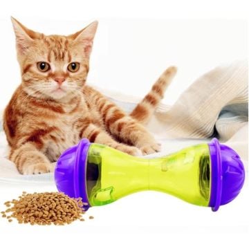 Kedi Ödül Mama Hazneli Renkli Oyuncak