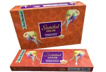 Hd Sandal Dream Premium Masala Organik Çubuk Tütsü (6 Paket x 50 gr)