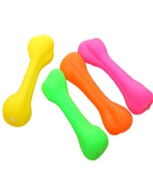 Sesli Plastik Kemik Modelli Evcil Hayvan Oyuncağı