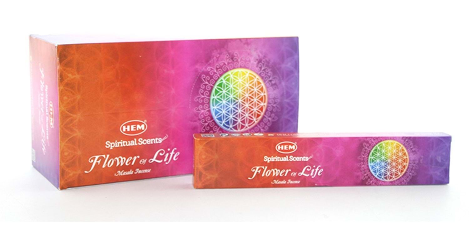 Hem Spiritual Scents Flower Of Life Masala Çubuk Tütsü (12 x 15gr)