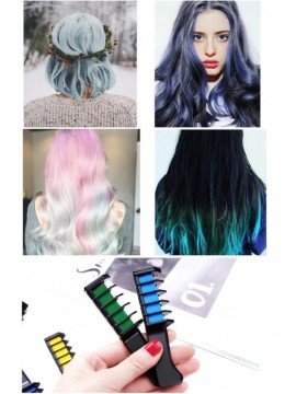 Magic Hair Hairchalk Mini Taraklı Saç Tebeşiri 6'lı