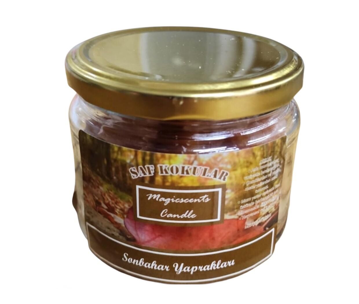 Sonbahar Yaprakları Wax Buhurdanlık Minik Parçacıkları Kokusu